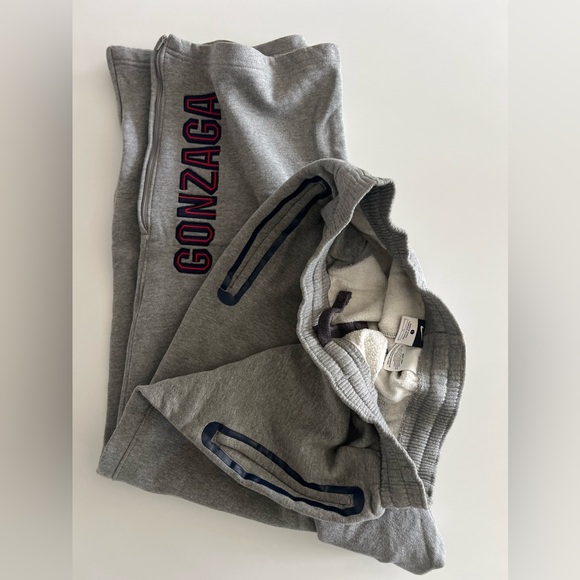 Nike team authentic Gonzaga basketball sweats RARE - Picture 1 of 6